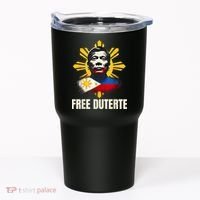 Free Duterte Supporter President Rodrigo Digong Patriots Tumbler thumb 0