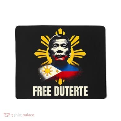 Free Duterte Supporter President Rodrigo Digong Patriots Mousepad