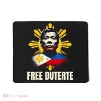 Free Duterte Supporter President Rodrigo Digong Patriots Mousepad thumb 0