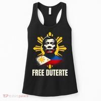 Free Duterte Supporter President Rodrigo Digong Patriots Women's Tank Top thumb 0