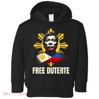 Free Duterte Supporter President Rodrigo Digong Patriots Toddler Hoodie thumb 0