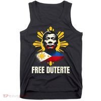 Free Duterte Supporter President Rodrigo Digong Patriots Tank Top thumb 0