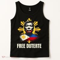 Free Duterte Supporter President Rodrigo Digong Patriots Tank Top thumb 2