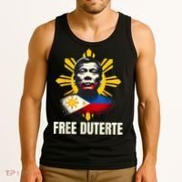 Free Duterte Supporter President Rodrigo Digong Patriots Tank Top thumb 3