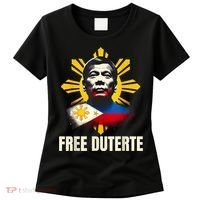 Free Duterte Supporter President Rodrigo Digong Patriots Women's T-Shirt thumb 0