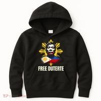 Free Duterte Supporter President Rodrigo Digong Patriots Kids Hoodie thumb 0