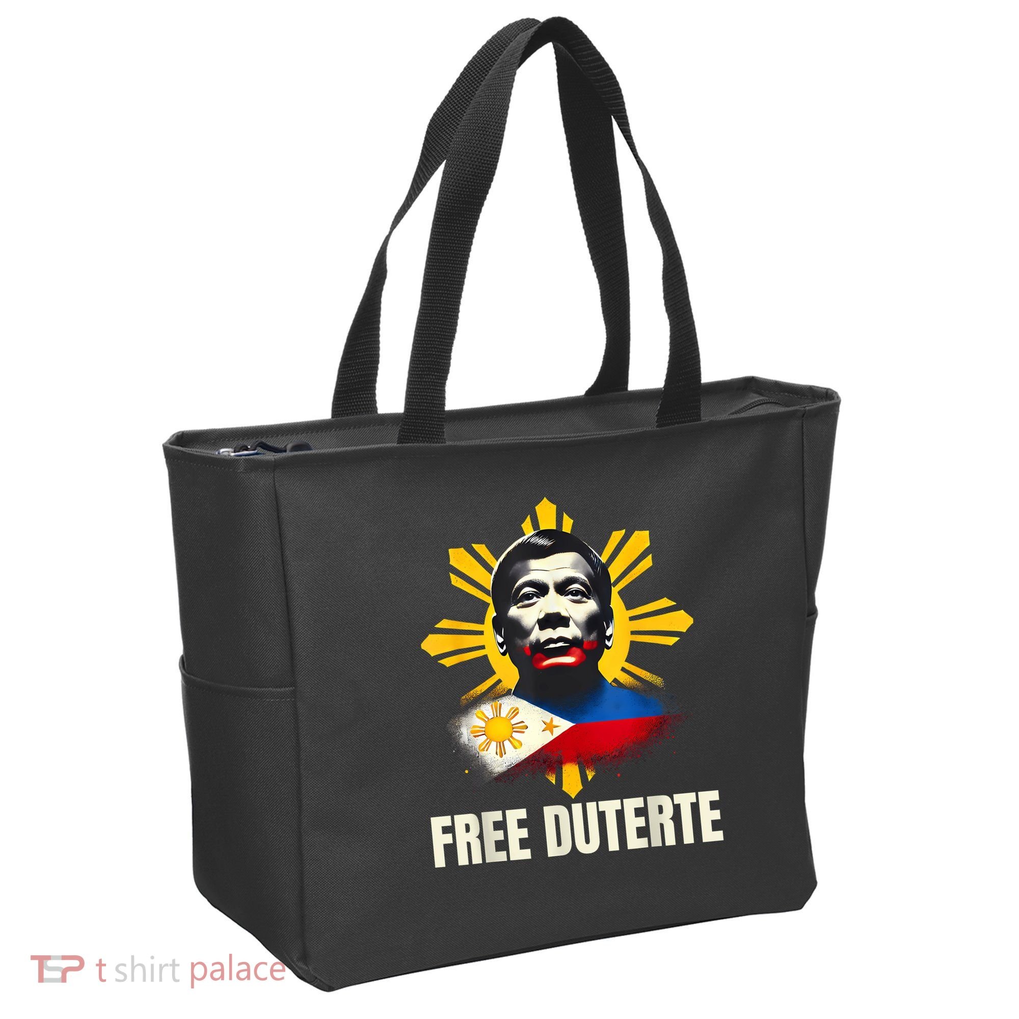 Free Duterte Supporter President Rodrigo Digong Patriots Tote Bag