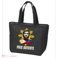 Free Duterte Supporter President Rodrigo Digong Patriots Tote Bag thumb 3