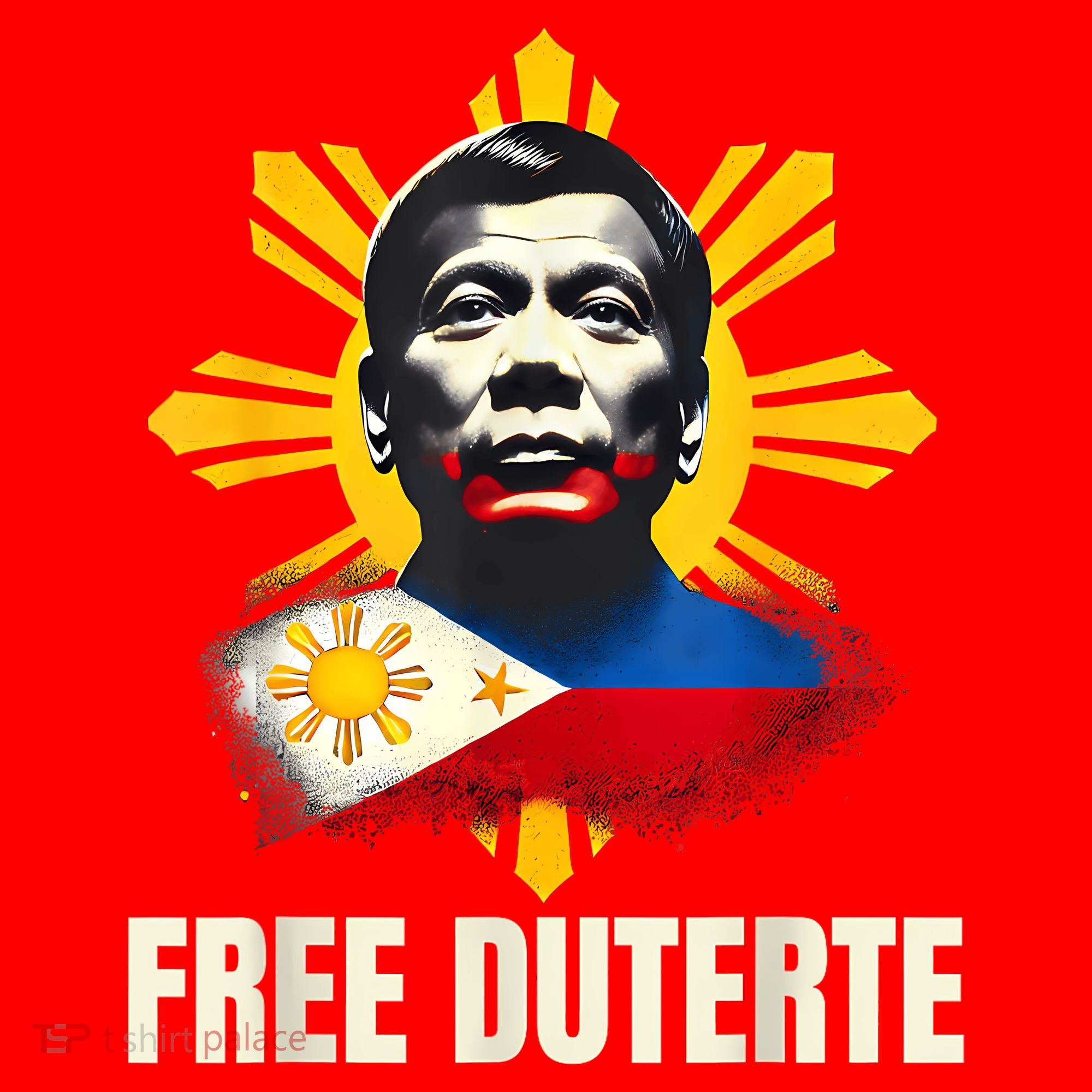Free Duterte Supporter President Rodrigo Digong Patriots Santa Hat