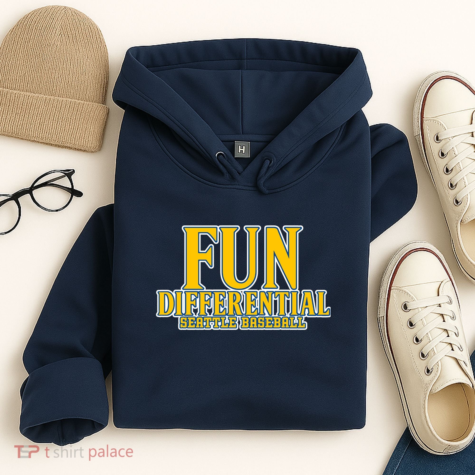 Fun Differential Seattle Baseball Hoodie