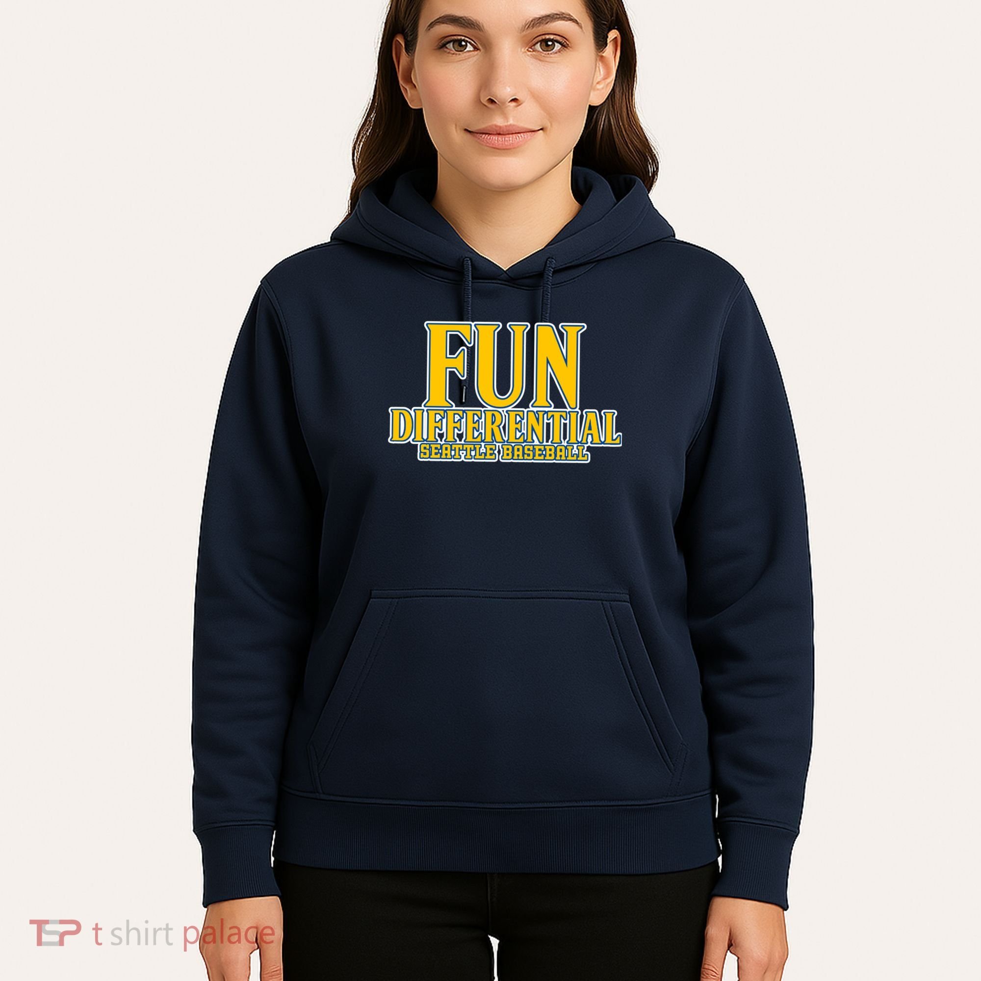 Fun Differential Seattle Baseball Hoodie