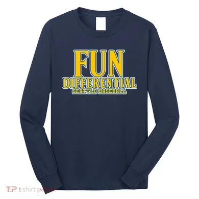 Fun Differential Seattle Baseball Long Sleeve Shirt