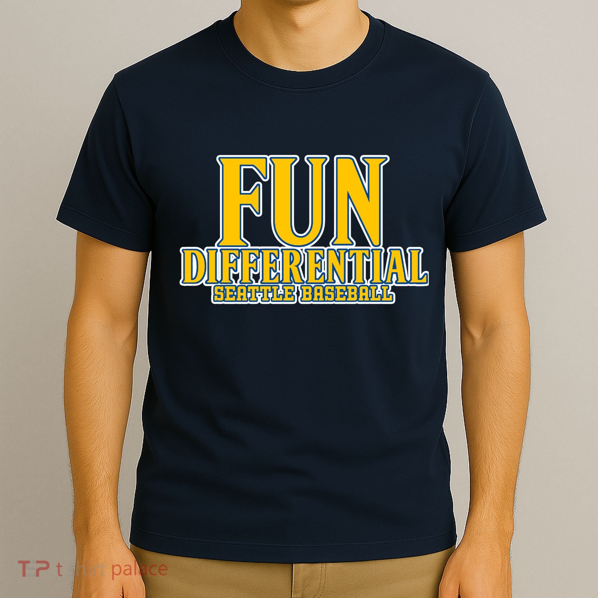 Fun Differential Seattle Baseball T-Shirt