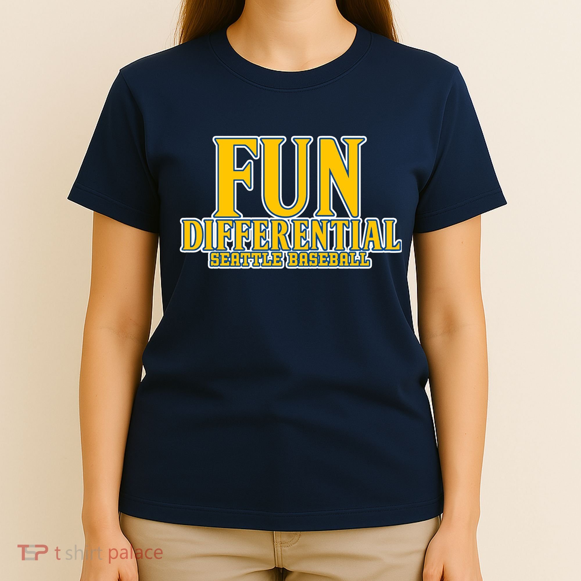 Fun Differential Seattle Baseball T-Shirt