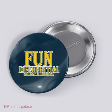 Fun Differential Seattle Baseball Button