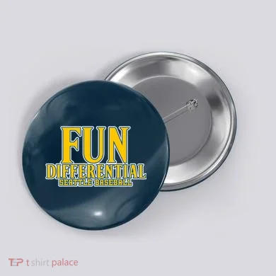 Fun Differential Seattle Baseball Button