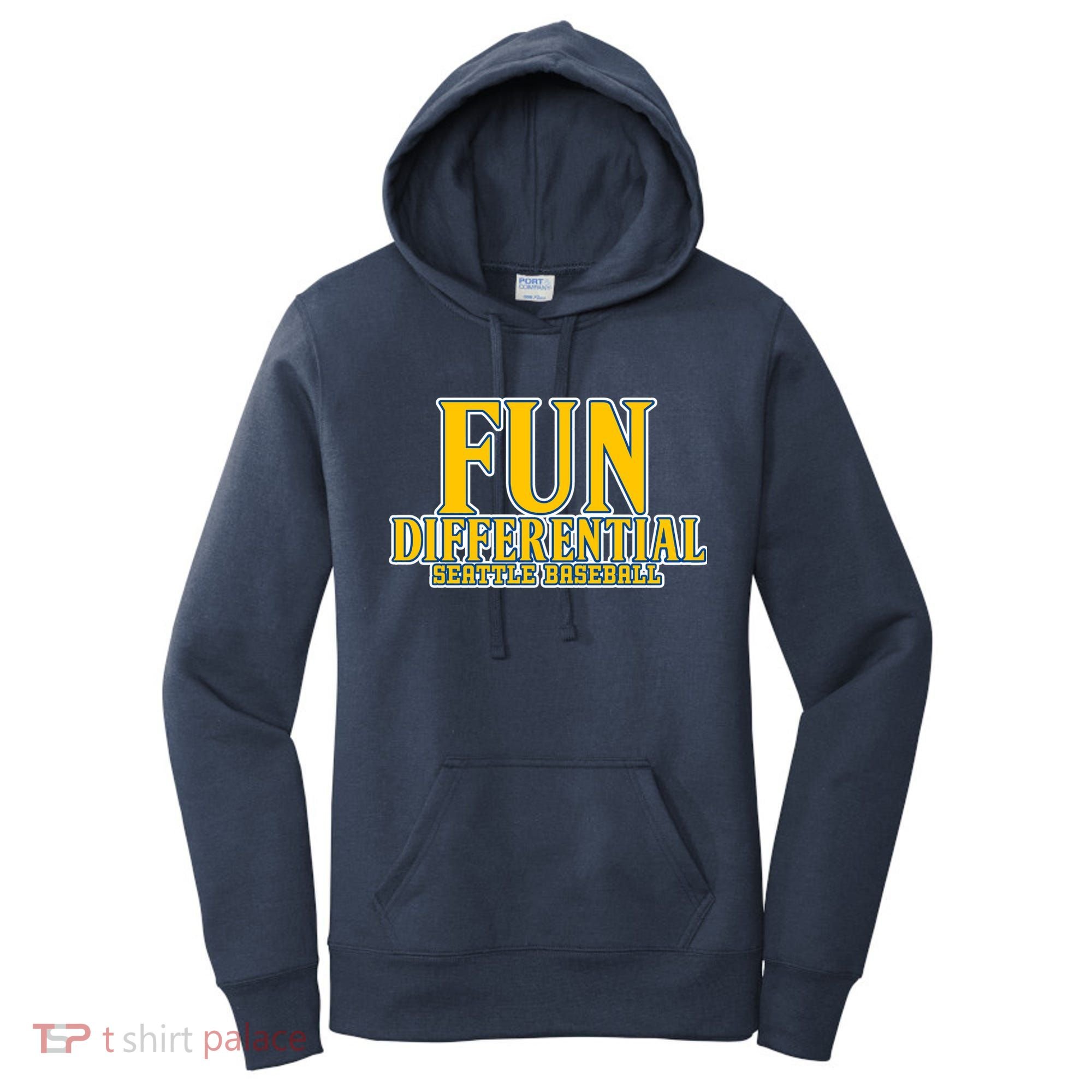 Fun Differential Seattle Baseball Women's Hoodie
