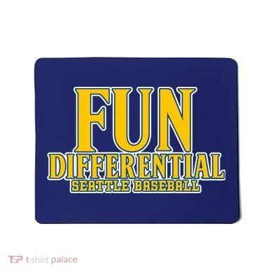 Fun Differential Seattle Baseball Mousepad