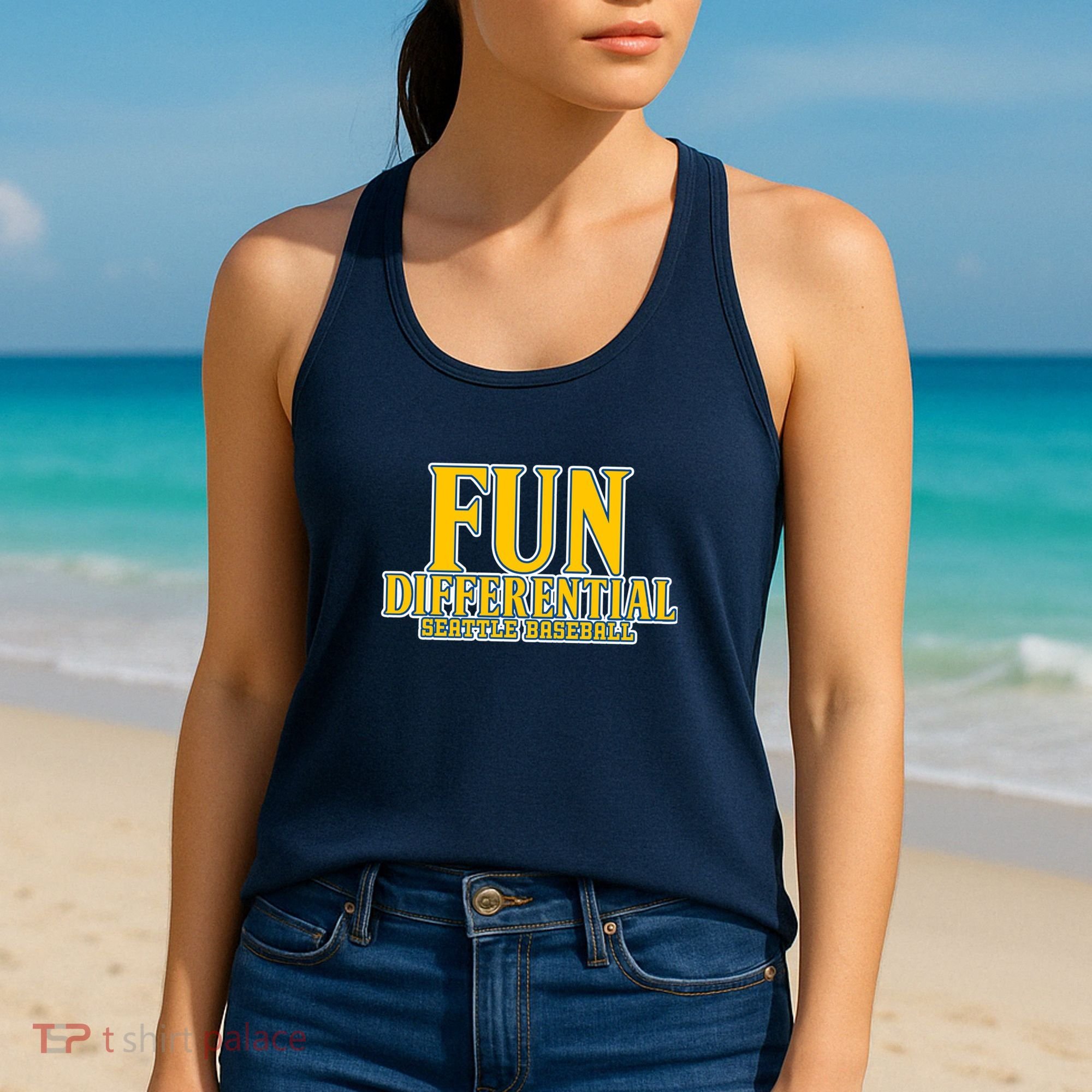 Fun Differential Seattle Baseball Women's Tank Top