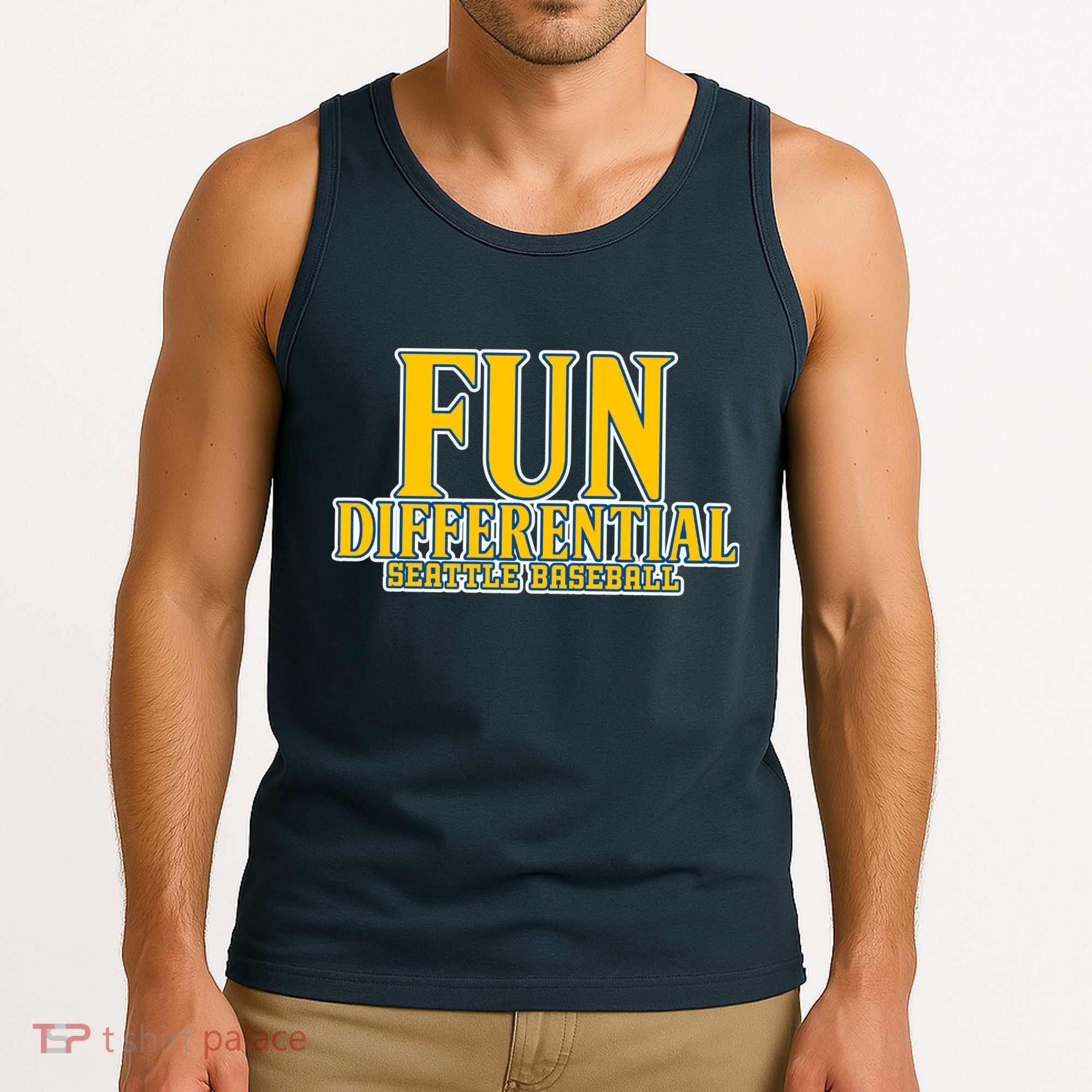 Fun Differential Seattle Baseball Tank Top