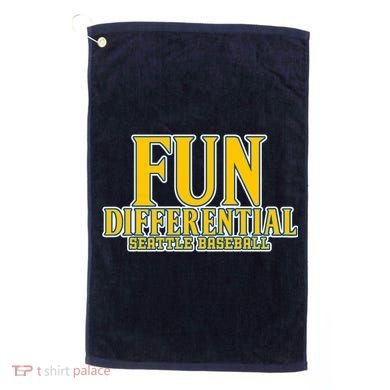 Fun Differential Seattle Baseball Golf Towel