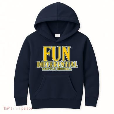 Fun Differential Seattle Baseball Kids Hoodie