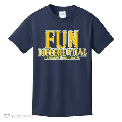 Fun Differential Seattle Baseball Kids T-Shirt