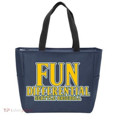 Fun Differential Seattle Baseball Tote Bag