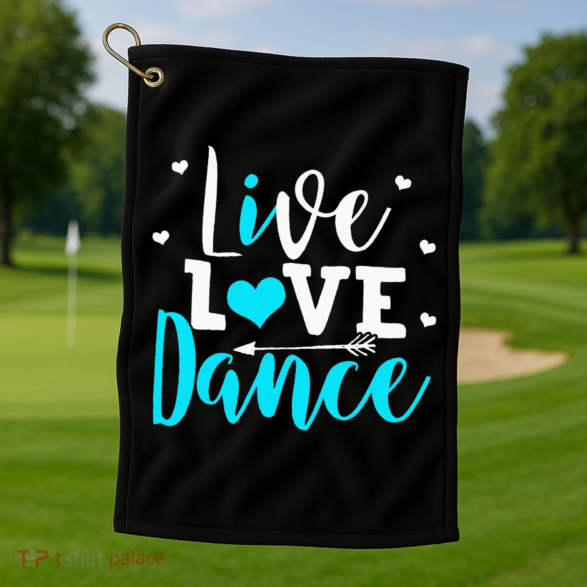 Funny Dancing Saying Dancer Dancing Lover Dance Golf Towel