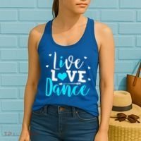 Funny Dancing Saying Dancer Dancing Lover Dance Women's Tank Top thumb 2
