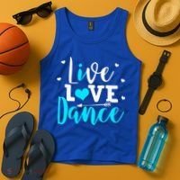 Funny Dancing Saying Dancer Dancing Lover Dance Tank Top thumb 4