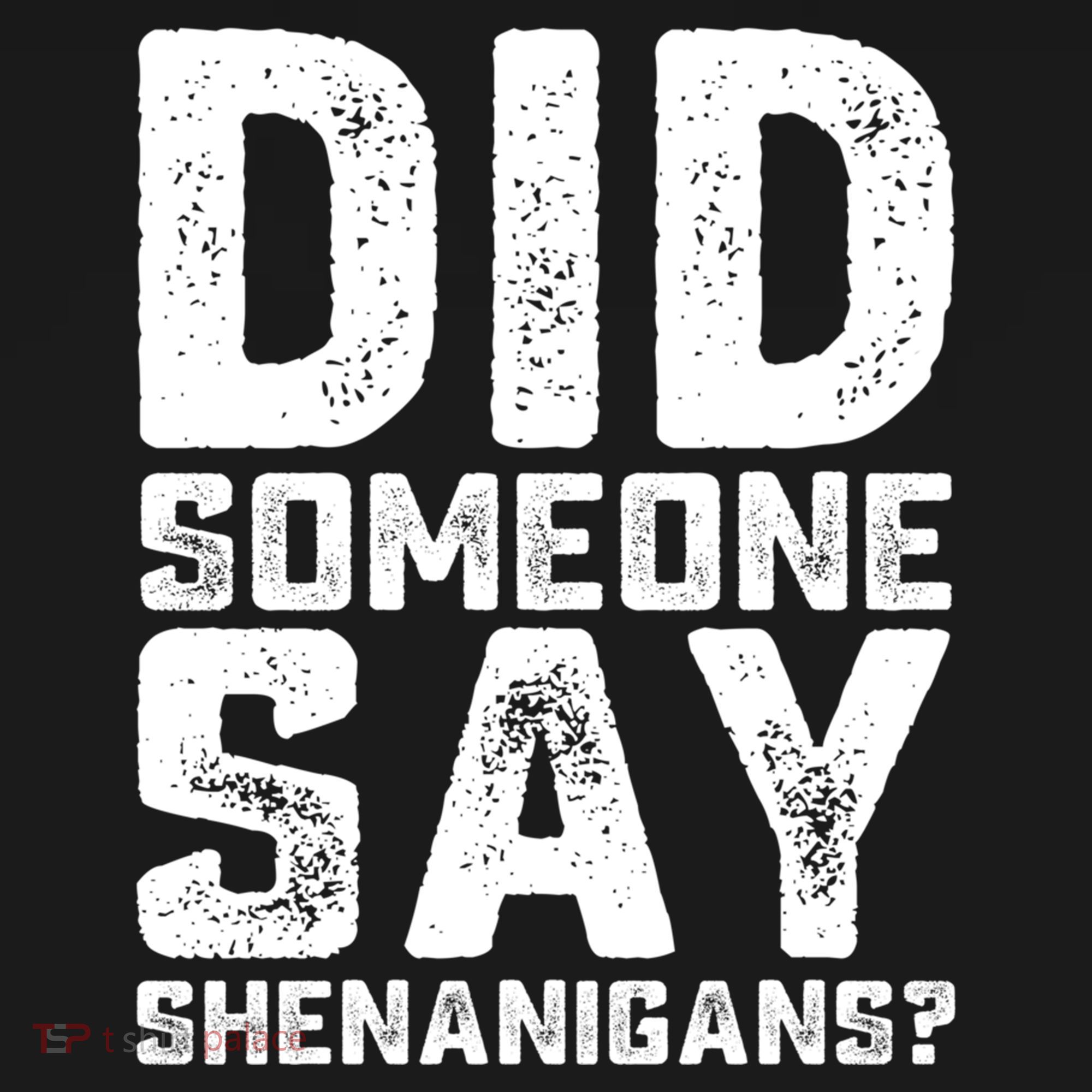 Funny Did Someone Say Shenanigans St Patricks Day Costume Apron