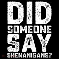 Funny Did Someone Say Shenanigans St Patricks Day Costume Women's Hoodie thumb 2