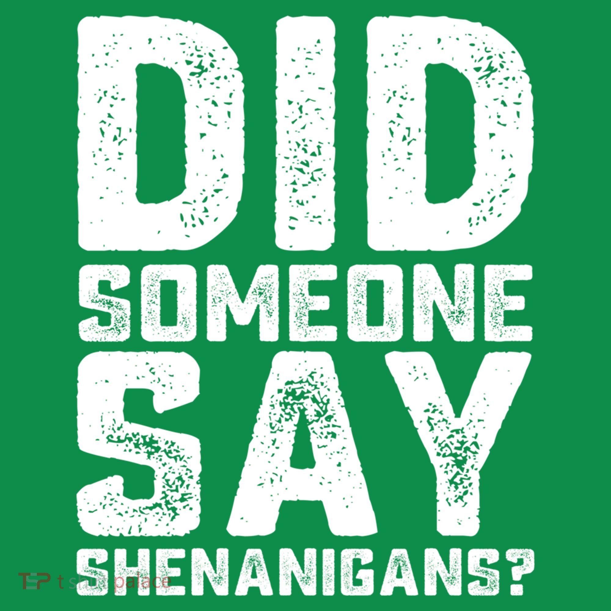 Funny Did Someone Say Shenanigans St Patricks Day Costume Coaster