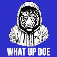 Funny Detroit Slang What Up Doe 313 Polo thumb 2
