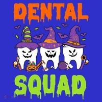 Funny Dental Squad Costume Trick Or Teeth Denstist Halloween Gift Women's Long Sleeve Shirt thumb 2