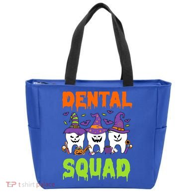 Funny Dental Squad Costume Trick Or Teeth Denstist Halloween Gift Tote Bag
