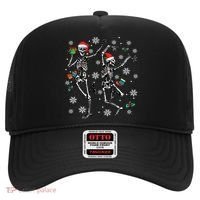 Festive Dancing Skeleton with Christmas Lights Hat thumb 0