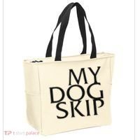 Funny Dog Saying My Dog Skip Tote Bag thumb 2