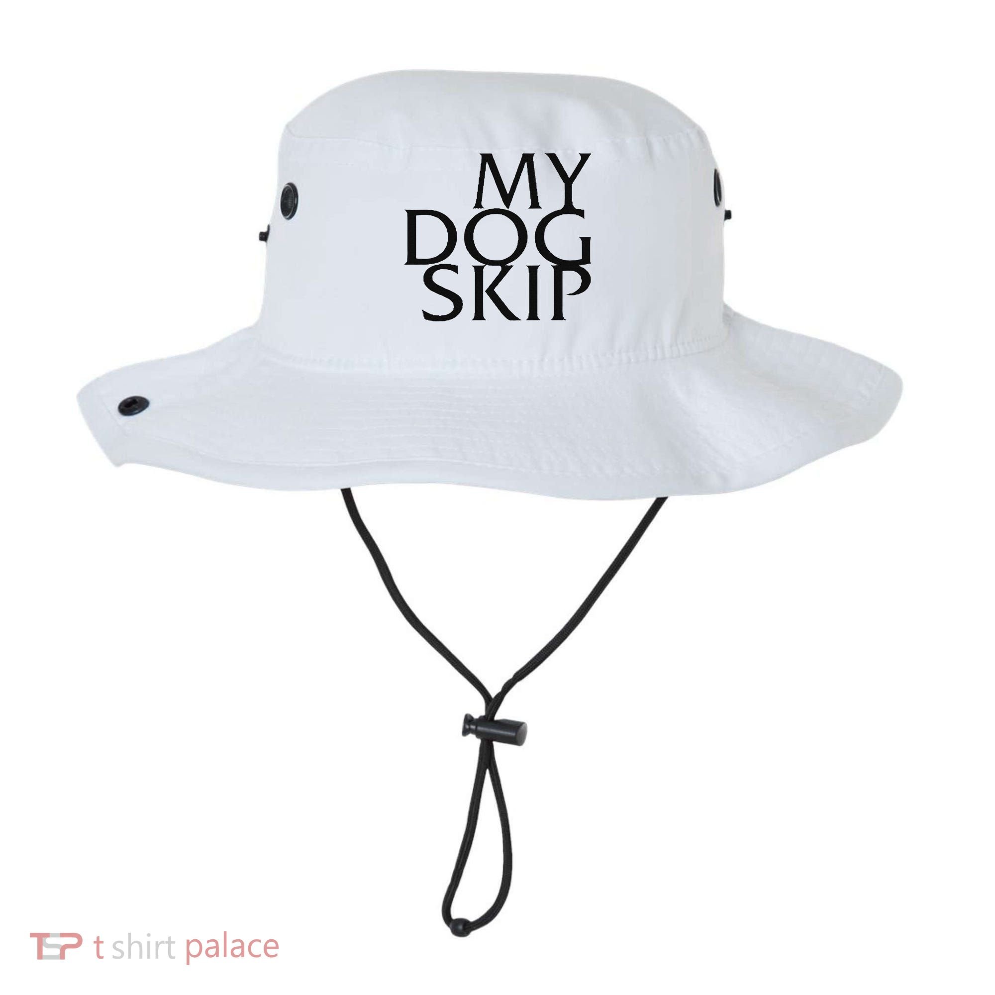 Funny Dog Saying My Dog Skip Bucket Hat