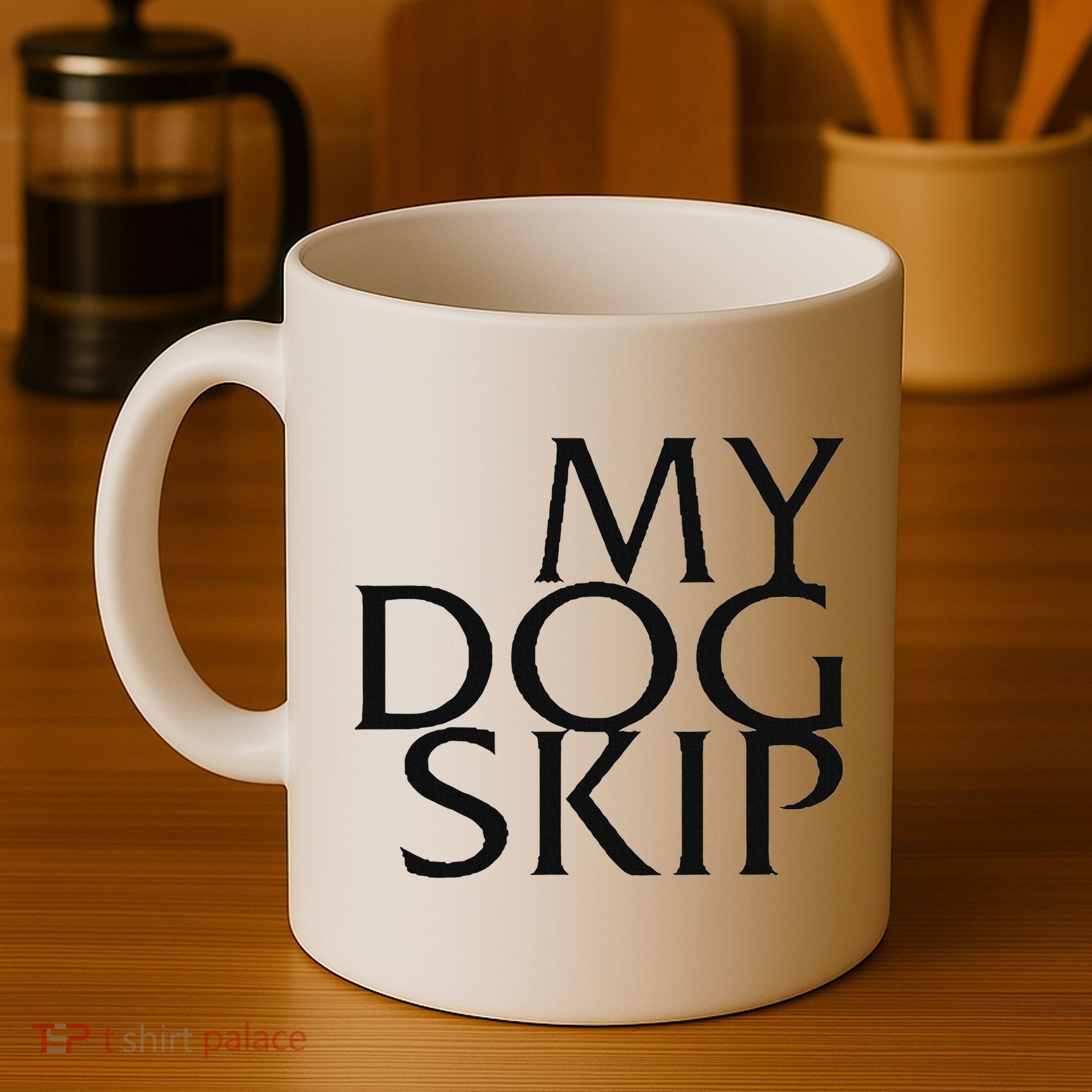 Funny Dog Saying My Dog Skip Coffee Mug