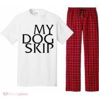 Funny Dog Saying My Dog Skip Pajama Set thumb 0
