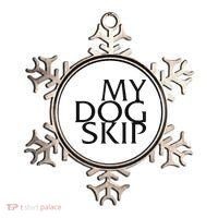 Funny Dog Saying My Dog Skip Ornament thumb 0