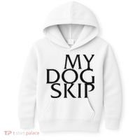 Funny Dog Saying My Dog Skip Kids Hoodie thumb 0