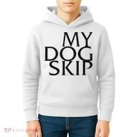 Funny Dog Saying My Dog Skip Kids Hoodie thumb 4