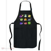 Funny Different Snails Gift Cool Shellfish Apron thumb 0