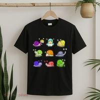 Funny Different Snails Gift Cool Shellfish T-Shirt thumb 2