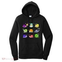 Funny Different Snails Gift Cool Shellfish Women's Hoodie thumb 0