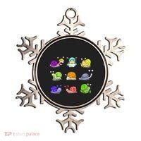 Funny Different Snails Gift Cool Shellfish Ornament thumb 0