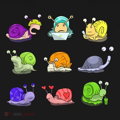 Funny Different Snails Gift Cool Shellfish Toddler Sweatshirt